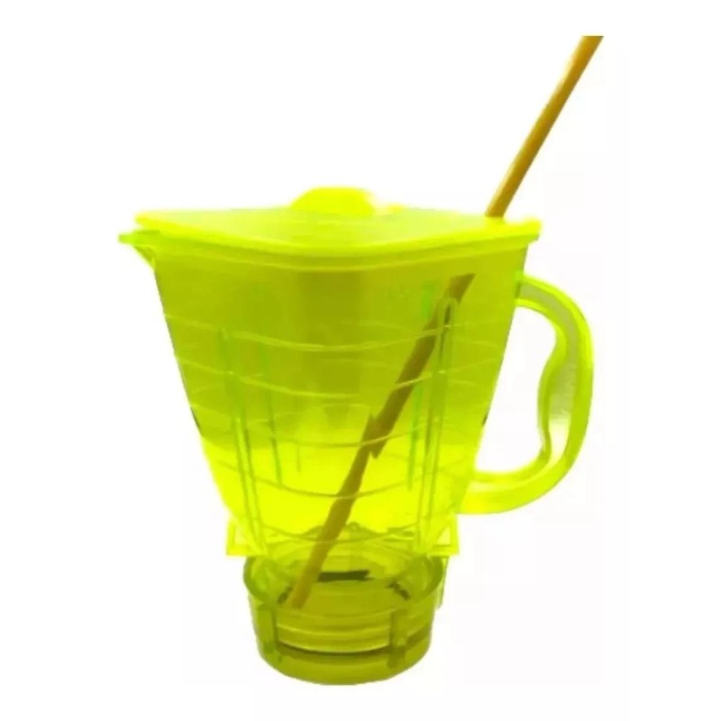 GS 2 Vasos Licuachela Mini 750 Ml Fiesta P/bebidas Colores