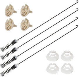 SanilParts W11217817 Washer Suspension Rod Kit Compatible with Whirlpool Maytag, Amana, Kenmore washing machine Replaces W11159470, W11226768