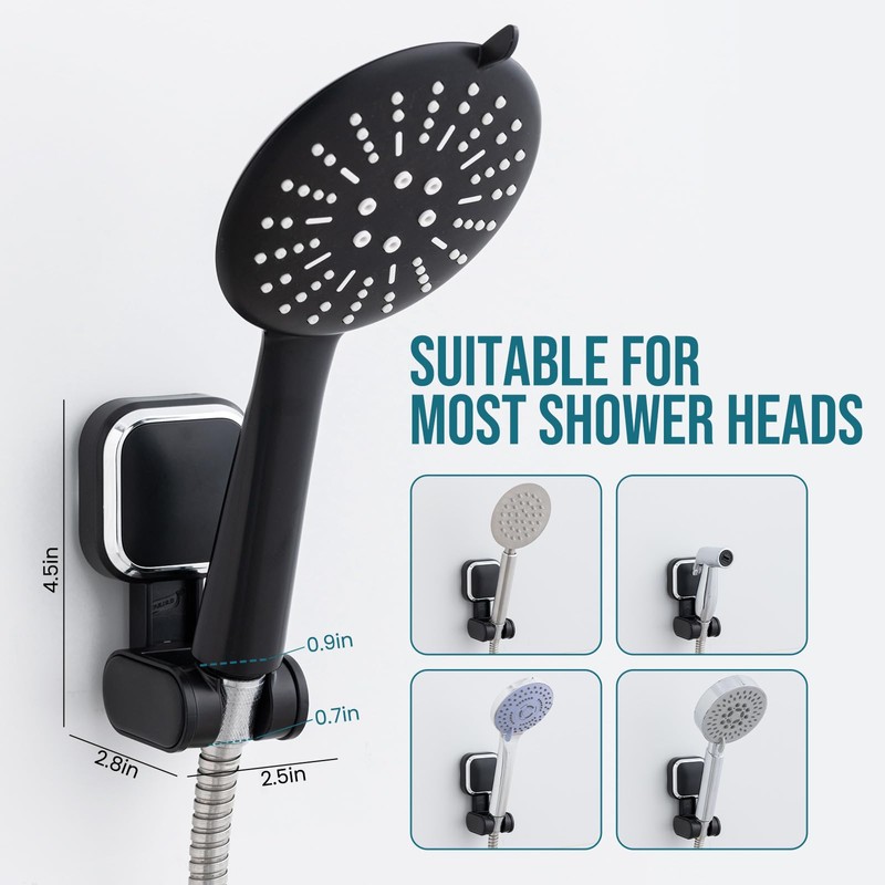 TAILI Shower Head Holder No Drilling Max Hold 5 kg
