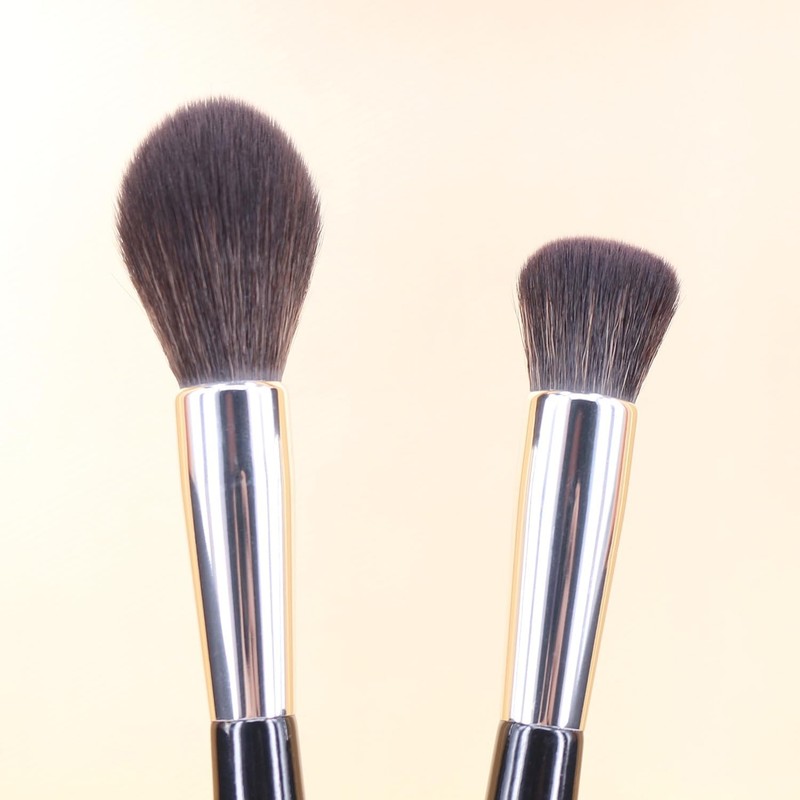 Vela.Yue Brochas para Corrector y Antiojeras - 2 Pinceles Rostro