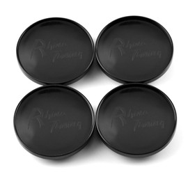 RhinoTuning 4 PCS 60 mm Wheel Center Caps Compatible With 6M21-1003-AA / BE8Z-1130-A, OD: 2.36 in / 60 mm ID: 1.99 in / 50.5 mm Black Hub Cap