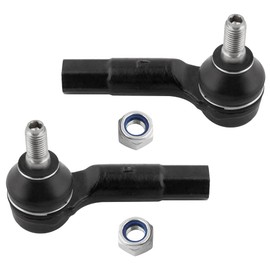 WEDOAUTO 6Pcs Suspension Kit Front Outer Inner Tie Rods End + Lower Ball Joints Set Fit For Volkswagen Beetle 1998-2010, Golf 1999-2006, Jetta 1999-2005 Replace# EV400 ES3524 ES3525 K90355 K90357