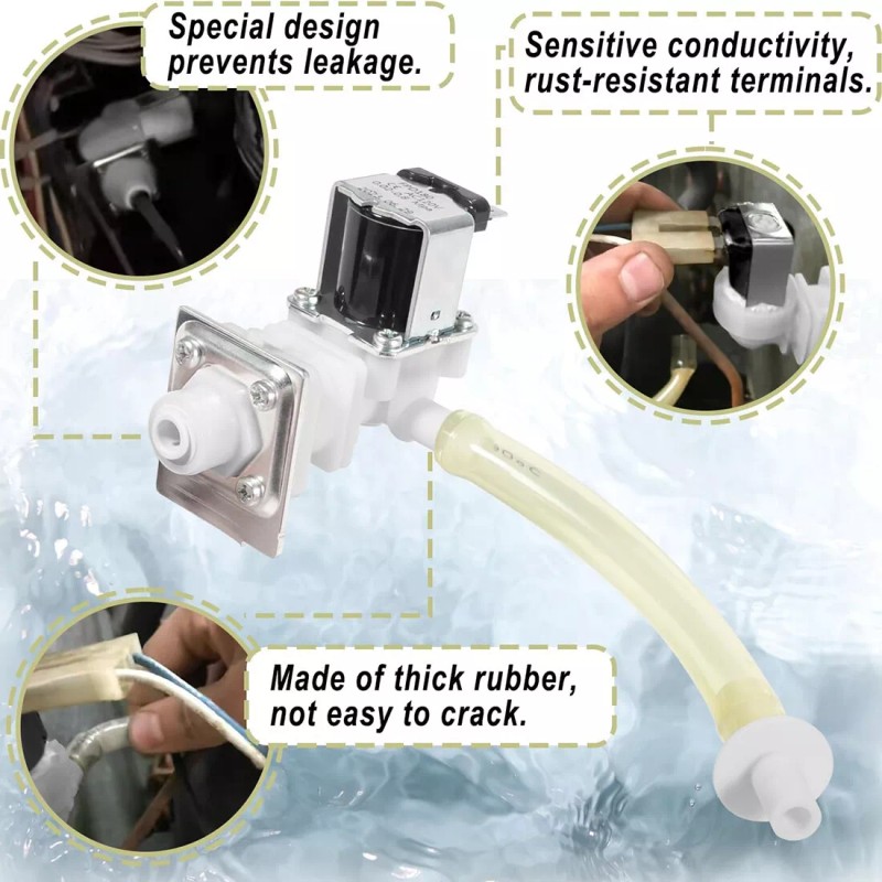 for Manitowoc Water Inlet Valve Assembly Fits for Manitowoc Ice