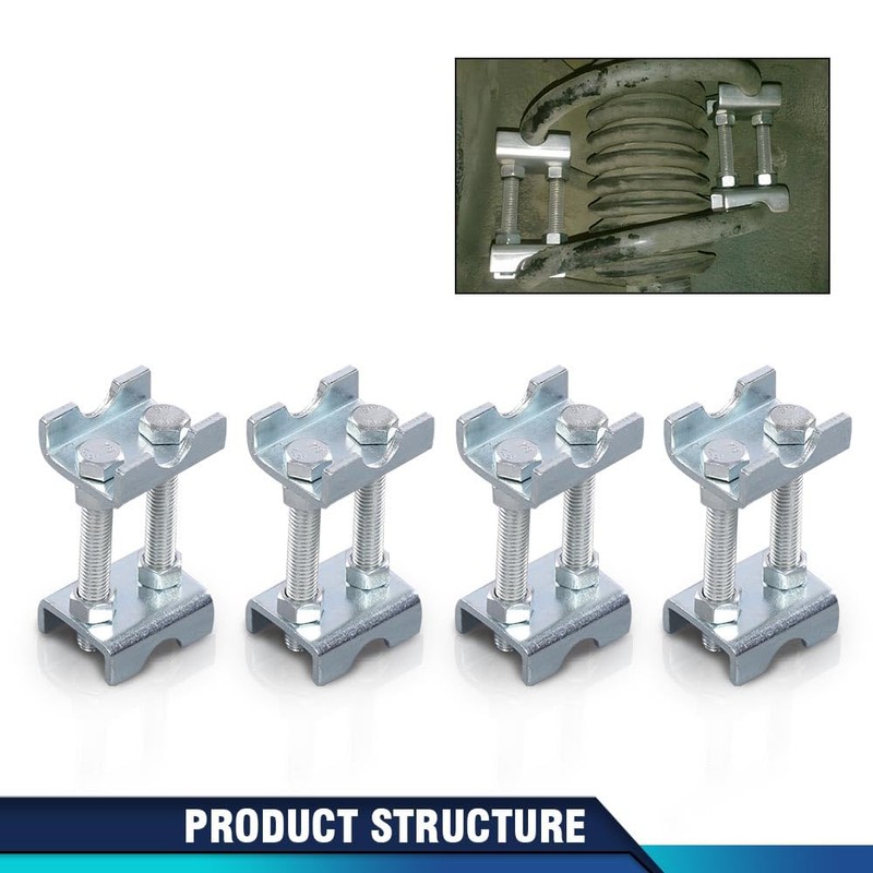 PIT66 4Pcs Coil Spring Lift Spacers Kit Strut Shocks Coil