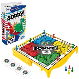 Hasbro Gaming Sorry! Grab and Go Travel-Sized Board Game
