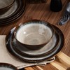 Gufaith Melamine Dinnerware Set, 12 Pcs Dishware Sets, Plate and