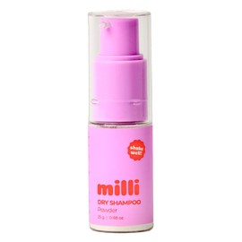 The Milli Method Dry Shampoo Powder, Non-Aerosol with Natural Ingredients to Absorb Oils and Refresh Hair Styles, Travel Friendly