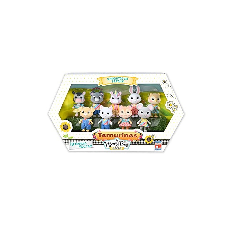 Fotorama Ternurines by Honey Bees Amiguitos del Parque (9 Figuras)|