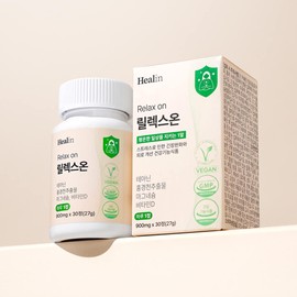 [1+1] Healin L-Theanine Rhodiola Magnesium Nutrient Stress Relief / [1+1] 힐린 L 테아닌 홍경천 마그네슘 영양제 스트레스 긴장완화