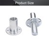 MroMax M20 79mm Flat Head Cap Nut Brad Hole T