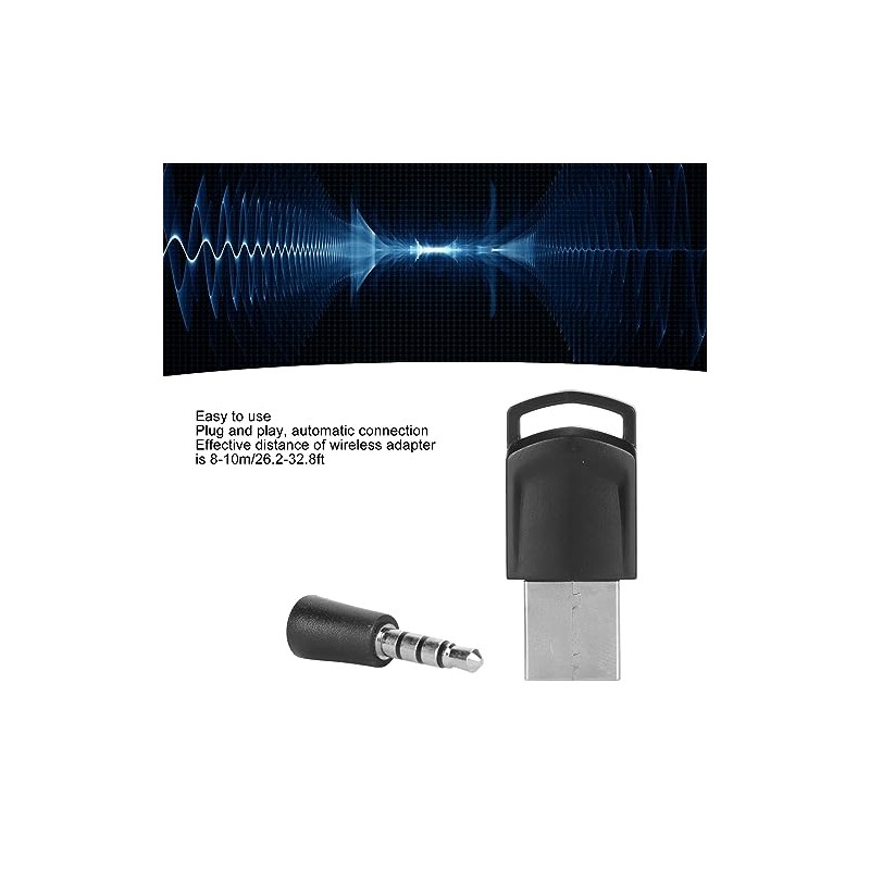 Transmisor de Sonido Bluetooth 5.0, Adaptador de Audio Bluetooth Profesional