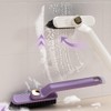 AIXXCUVQ Durable Crevice Cleaning Brush with Comfortable Grip Rotating Crevice
