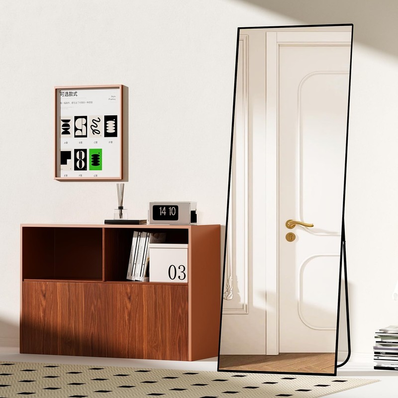 Full Length Mirror with Stand,Full Body Mirror for Living Room