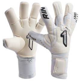 Rinat Guantes de Portero Aries Nemesis Semi - Golero Sport (Blanco, 5)