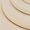 ZEONHAK 200 Pcs 5 Sizes Natural Wooden Rings, Unfinished Wood