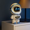 Astronaut Intelligent AI Voice Speaker Clock Night Light (White)