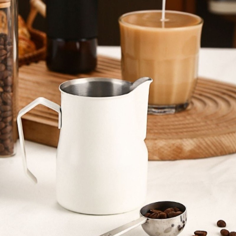 Milk Frothing Pitcher Coffee Steaming Pitcher 304 Stainless Steel Coffee