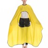 Professional Hair Cutting Cape Salon Apron with Clear Window –