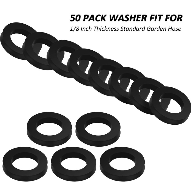 Outus 50 Pieces Beer Gaskets Beer Line Washer Keg Tap