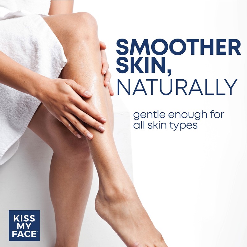 Kiss My Face 4-in-1 Moisture Shave, Cool Mint 11 oz