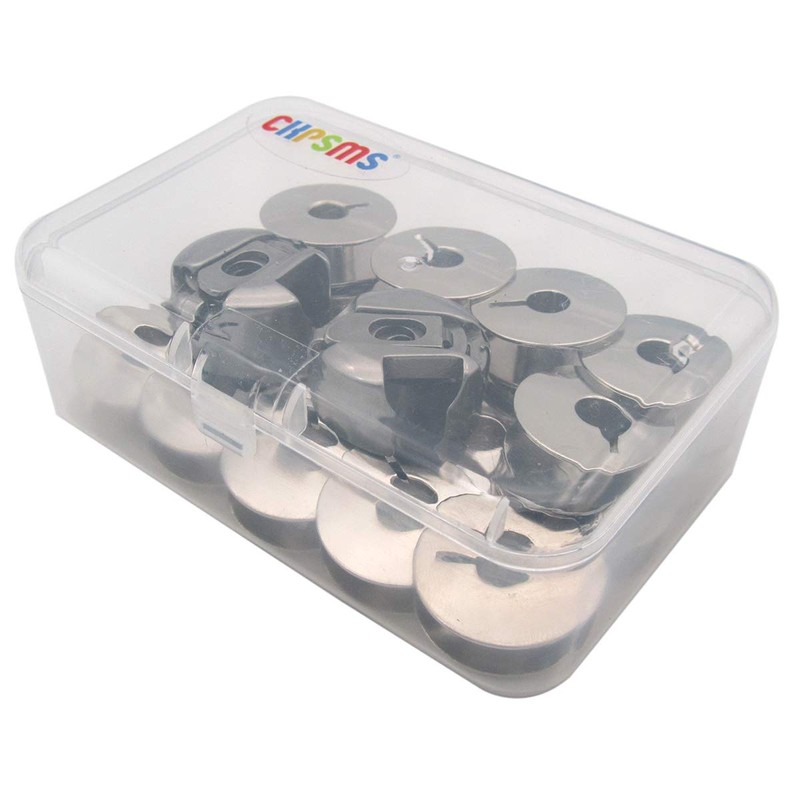 CKPSMS Brand - 20PCS BOBBINS&2PCS Bobbin Cases Compatible with PFAFF
