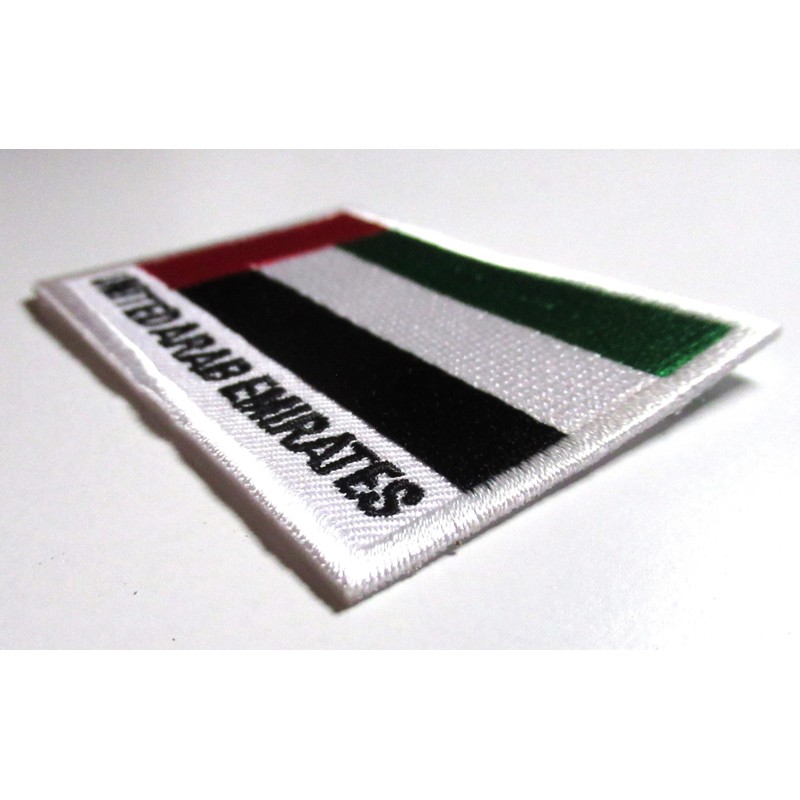United Arab Emirates Flag Emirates Embroidered Patch Sew on Patch