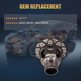 Bulubiu Transmission AWD Differential Cover 45822-3B850 Fit for Hyundai Tucson Sonata Elantra Kia Optima Sportage Optima(K5) K3 2011-2016, aftermarket part Replace OE 45822-3B250