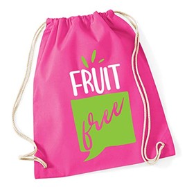 Hippowarehouse Fruit Free Drawstring Cotton School Gym Bag 37cm x 46cm, 12 litres