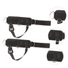 GRIRIW 2Pcs Adjustable Ankle Straps for Cable Machines Padded Ankle