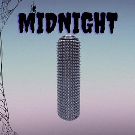 Prickly Spinny Click – Spiky Spinner Fidget | Clicky Button | Sensory Tool for ADHD, Pain Stimming & Labor Support | Clicky | 3D-Printed by ThreeDprintables:_Midnight_1/2