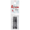 L-Style Dart Shafts: Durable Plastic Dart Shafts - Black Slim
