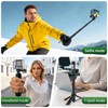JOILCAN 25.2" Selfie Stick Tripod, Action Camera Vlog Tripod, Portable