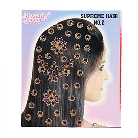 Bridal Beauty Bindi Jewelry Stickers- Hair Art Bindi Stickers - Sku 101202