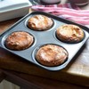 Stoven Non-Stick 24cm 4 Hole Yorkshire Pudding Pan
