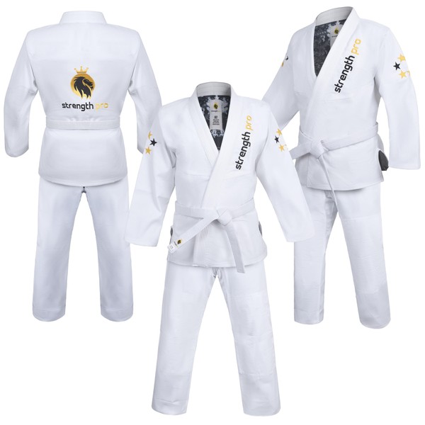 Strength Pro Brazilian Jiu Jitsu Gi and Martial Arts Uniform,