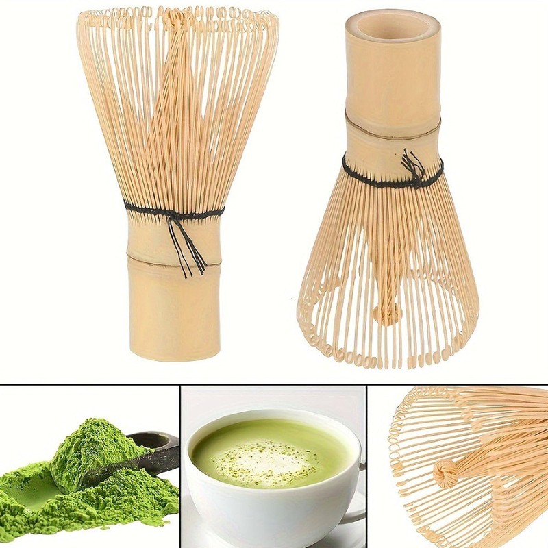 Mirhua 茶筅 茶道具 3点セット 茶さじ 茶杓 竹製 抹茶セット 百本立 抹茶泡立て器セット