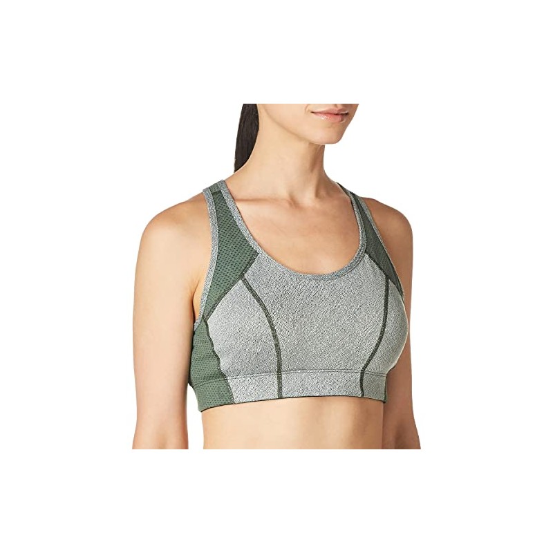 Lole Brasier Luma D-Cup para Mujer, Moldeado, Verdes, Mediano