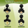1.5" Ball Double U-Bolt Mount Base for 0.65-1.75" Tubes on