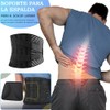 Cinturón de Soporte Lumbar,Cinturón de Soporte Lumbar Transpirable para Hombres