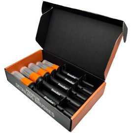 Xtremeauto Car Detailing Brushes Set - 5pc Professional Detailing Brushes, Ultra Soft Brush, Non Scratch For Cleaning Car Interior & Wheels, Delicate Valeting Interior Detail Brushes Alloy Wheels