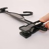 Sawafuzi Clothes Hanger Days Bottom Hanger Black 12.8 inches Wide