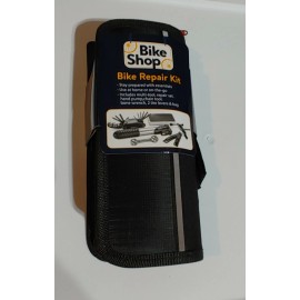 Bike Shop PREMIUM BICYCLE SERIES BIKE REPAIR KIT: Multi-Tool Pump Bone Wrench