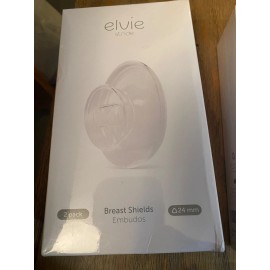 Elvie Stride 2 Pack Breast Shields 24mm BPA Free EB01-BSM02 Dishwasher Safe