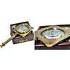 Sailor's Art Antique Brass Sherlock Holmes Fancy Magnifying Glass Handheld