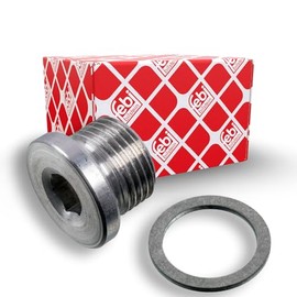 febi bilstein 175069 Engine Oil Drain Plug with Sealing Ring