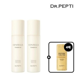 Dr. Pepti (현대Hmall)닥터펩티 센텔라 토너 EX 180ml 2개 (+에센스 4매) (Hyundai Hmall) Dr. Pepti Centella Toner EX 180ml 2pcs (+ Essence 4 sheets)