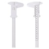 2 Pcs Plastic Vernier Caliper Caliper Measuring Tool 150 mm