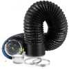 Manguera de Ventilación Flexible de 6 pulgadas y 10 pies,
