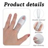 4PCS Waterproof Finger Protector with Bandages, Suitable Swim and Shower