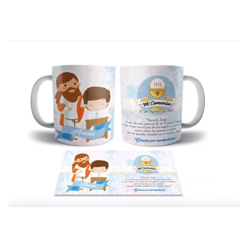 Like Shop 35 Tazas Personalizadas Recuerdo Para Primera Comunion